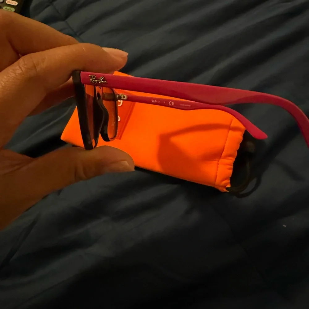 Ray-Ban Kids Two-Tone Sunglasses - Purple and Pink